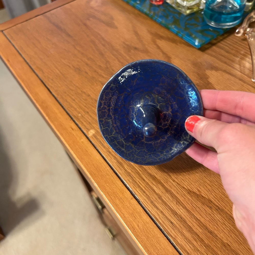 HANDMADE CLAY RING DISH - Picture 3 of 5